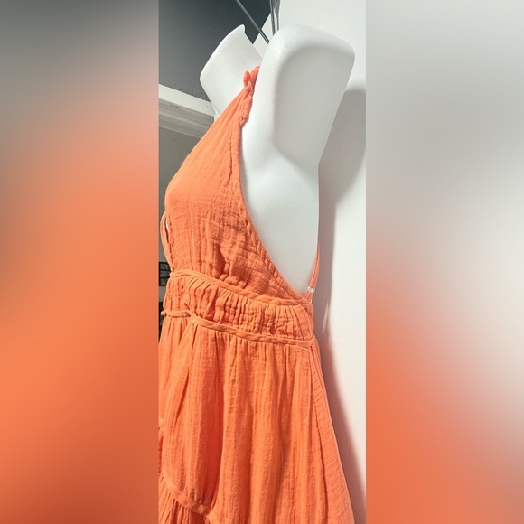 Anthropologie Celandine Sleeveless Plunge Midi Dress in Princeton, - Picture 10 of 10